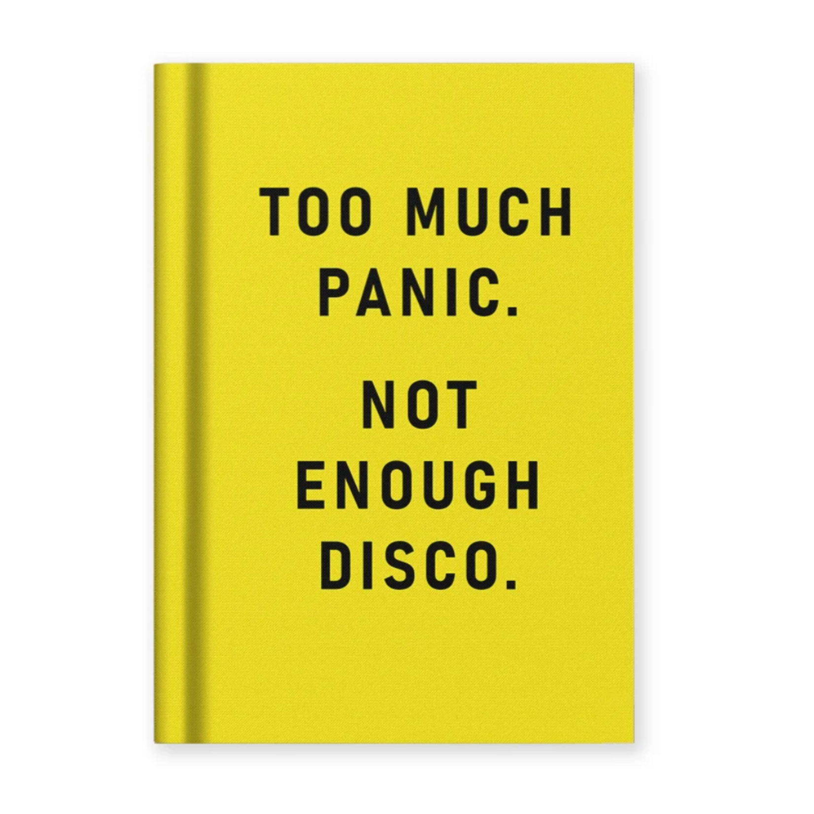 Too Much Panic, Not Enough Disco Mini Notebook