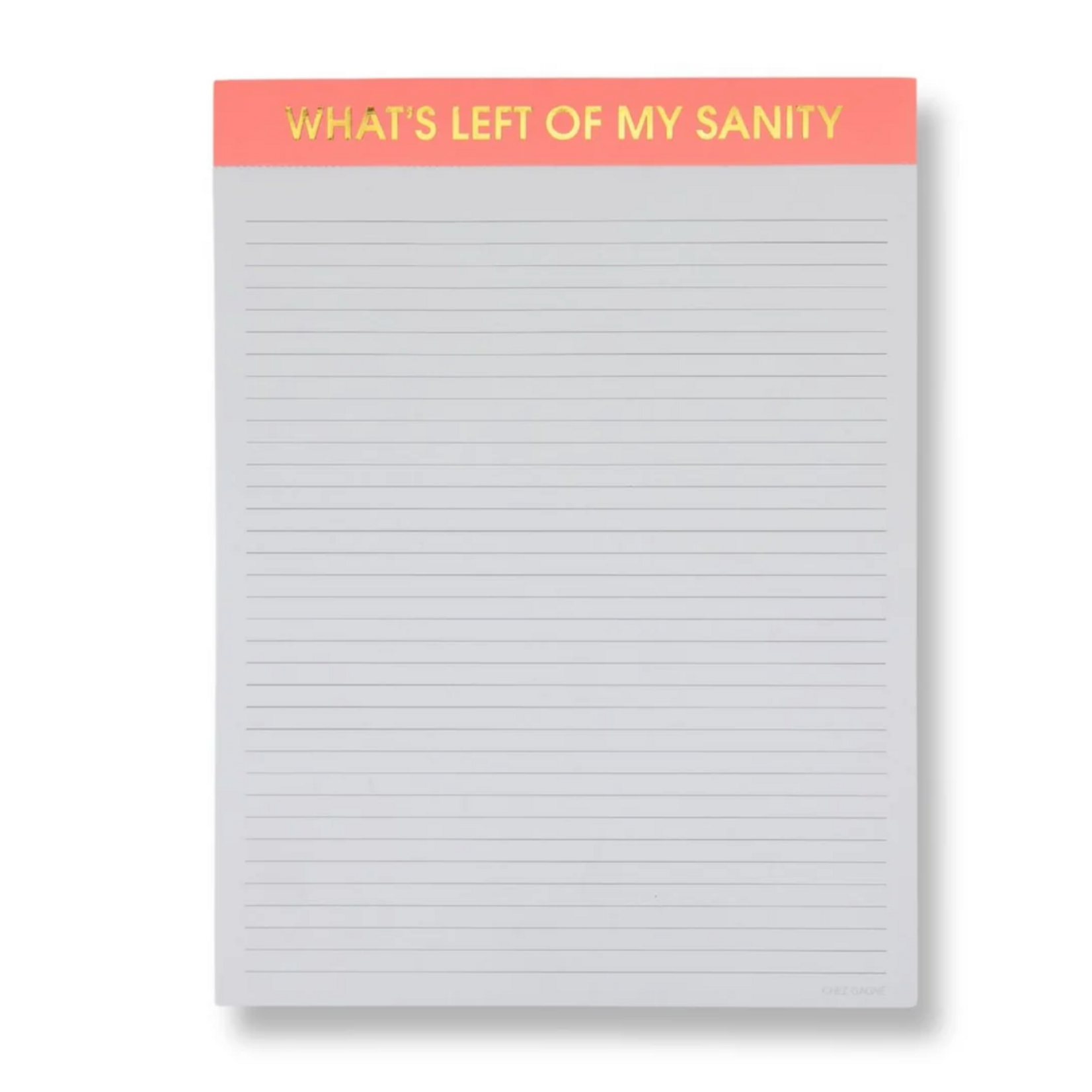 What's Left of My Sanity LG Notepad