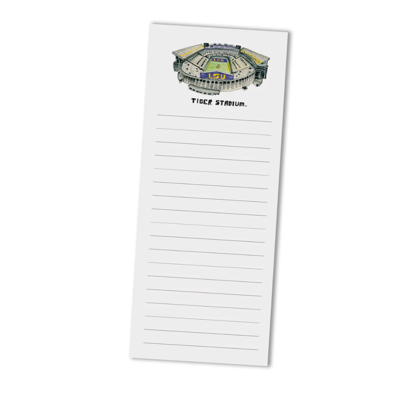 LSU Stadium 3.5x8.5 Notepad