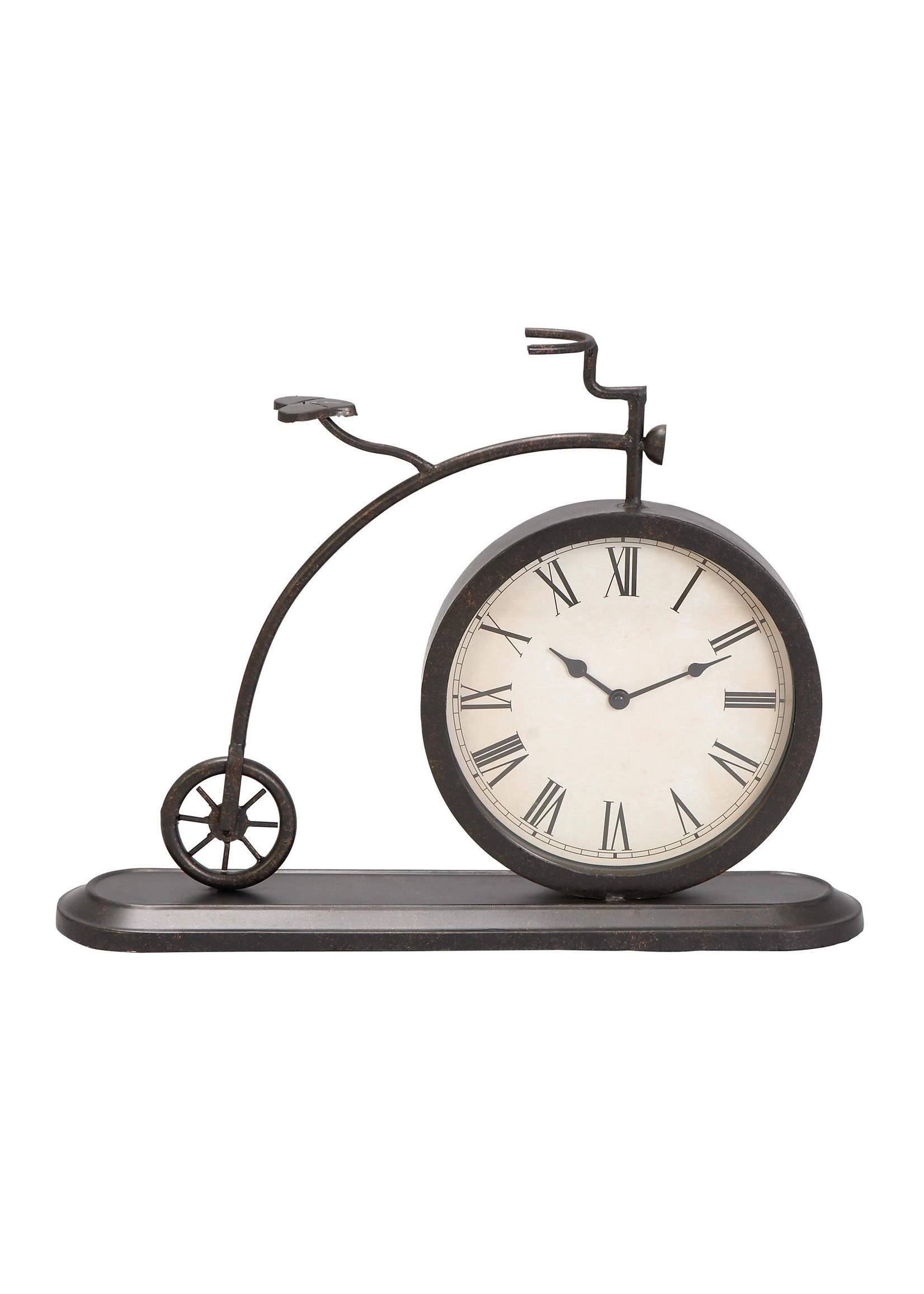 UMA Enterprises Metal Bicycle Clock