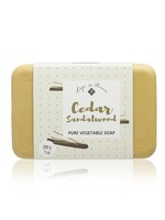 Echo France Soap Paper Band Soap Cedar Sandalwood 200g