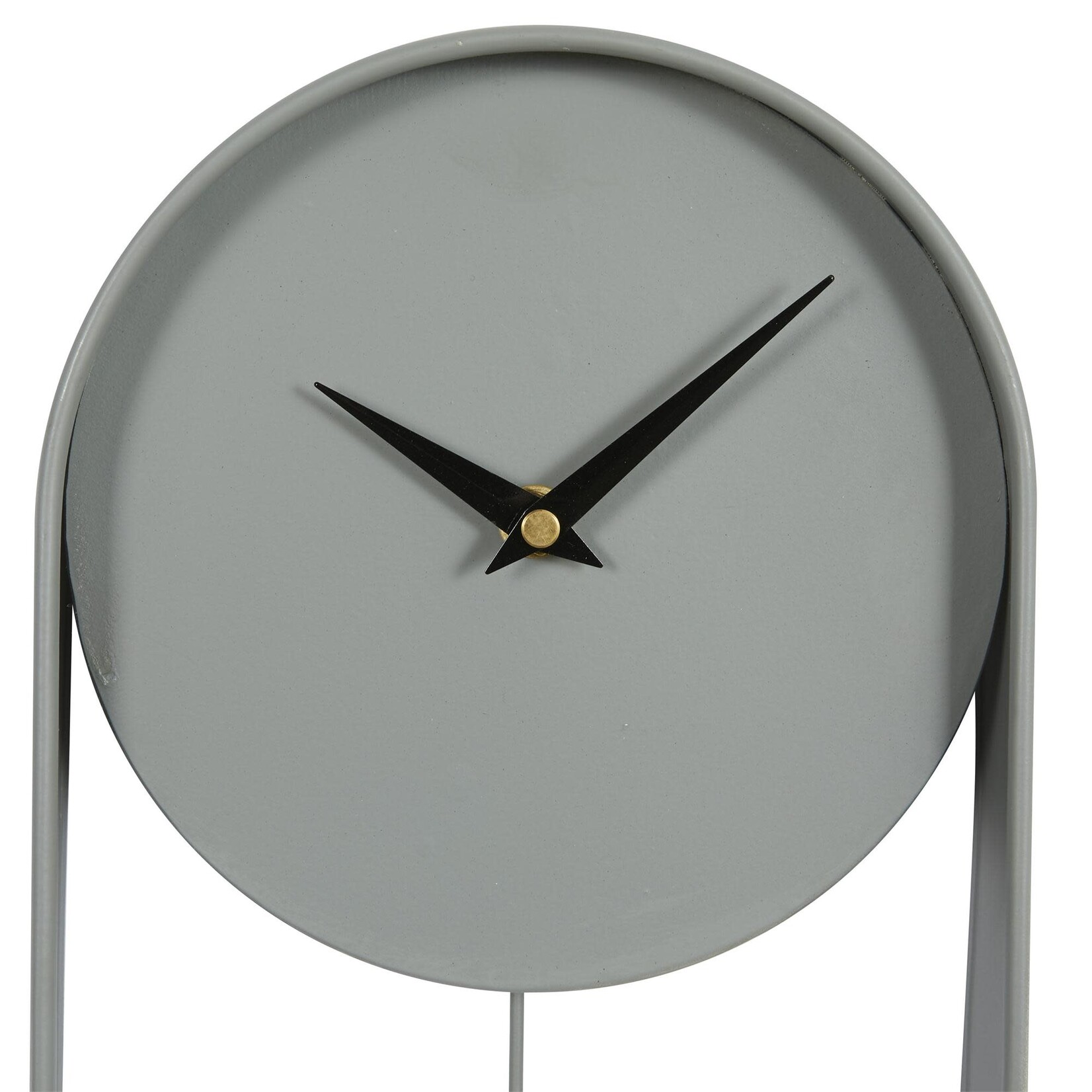 UMA Enterprises 37320  Mtl Wall Clock Grey