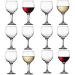 Home Essentials Wine Glass  s/12 22oz