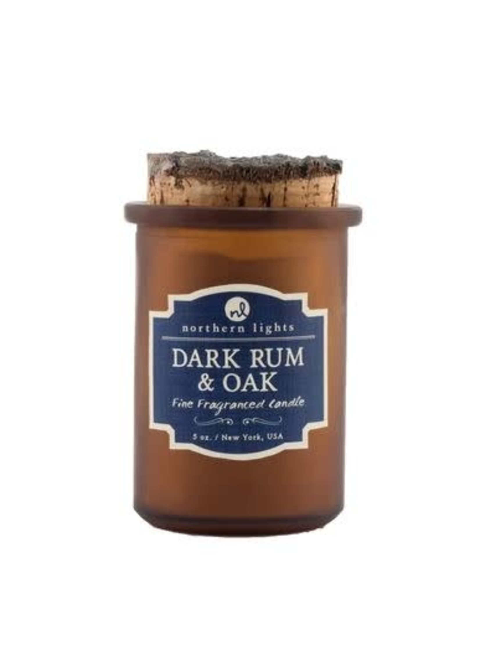 Northern Lights Spirit Jar Candle - Dark Rum and Oak