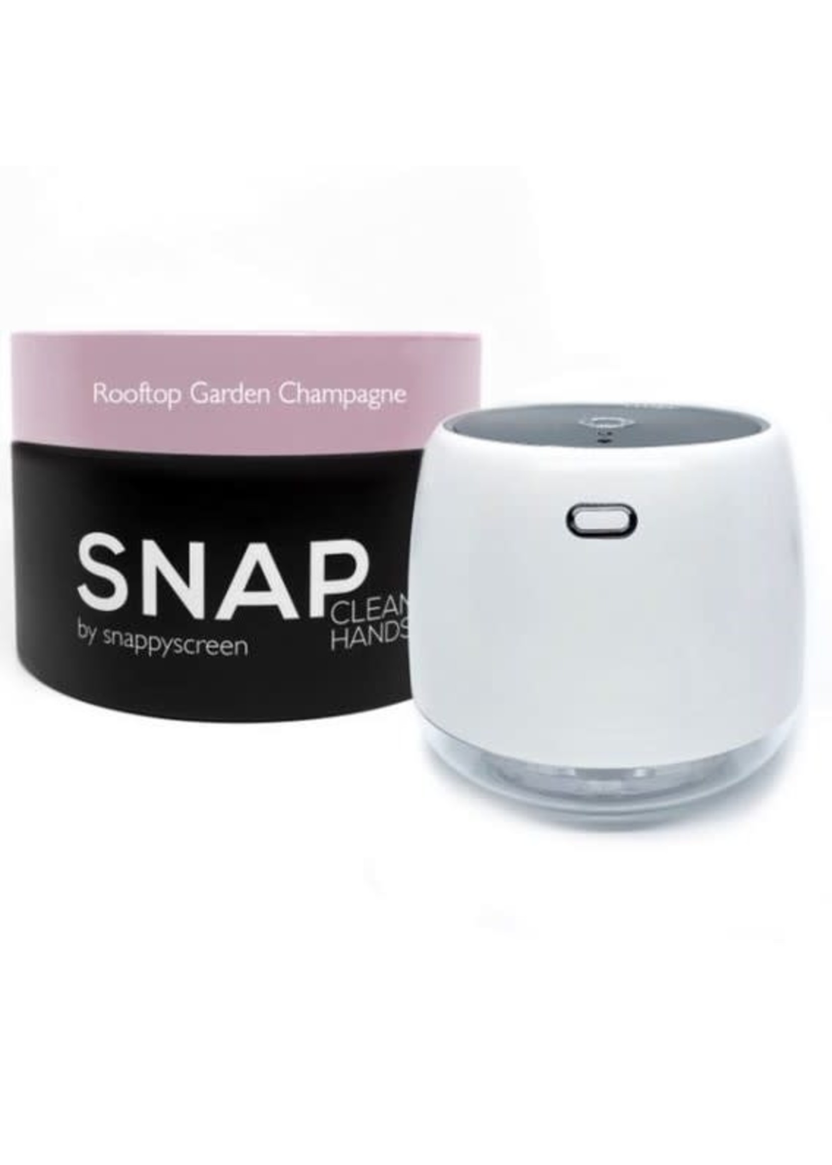 Snappyscreen Touchless Mist Sanitizer (PINK) - Rooftop Garden Champagne