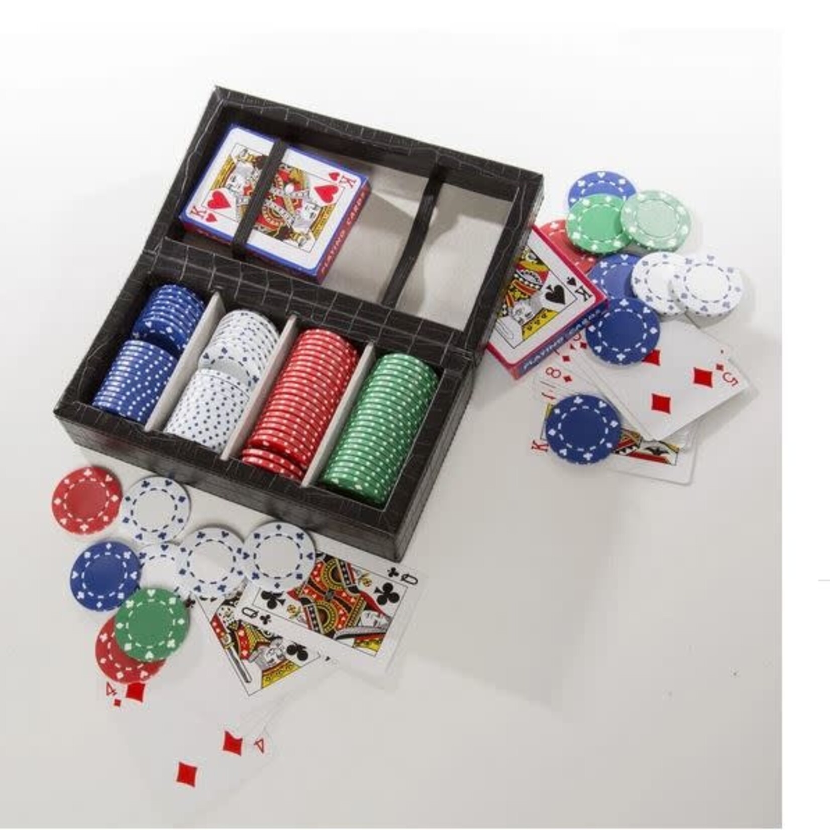 Brouk & Co Brouk Croco Style Poker Set