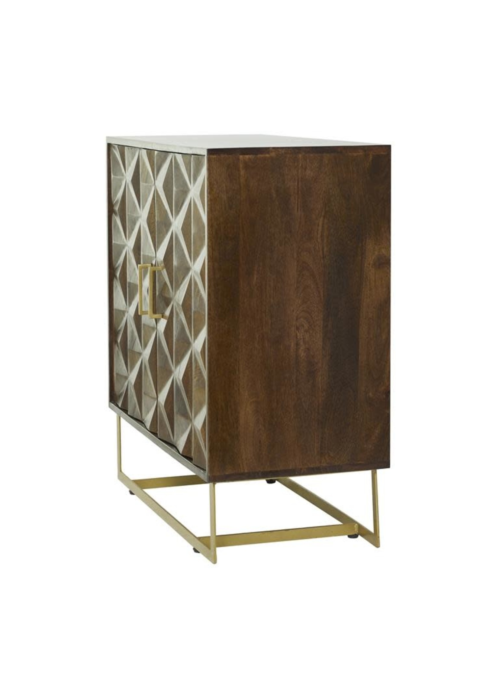 UMA Enterprises 80616 Brown Wood Contemporary Cabinet, 34x 34x 16