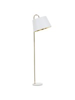 UMA Enterprises 83841 Gold Metal Transitional Floor Lamp, 60" x 16" x 16"