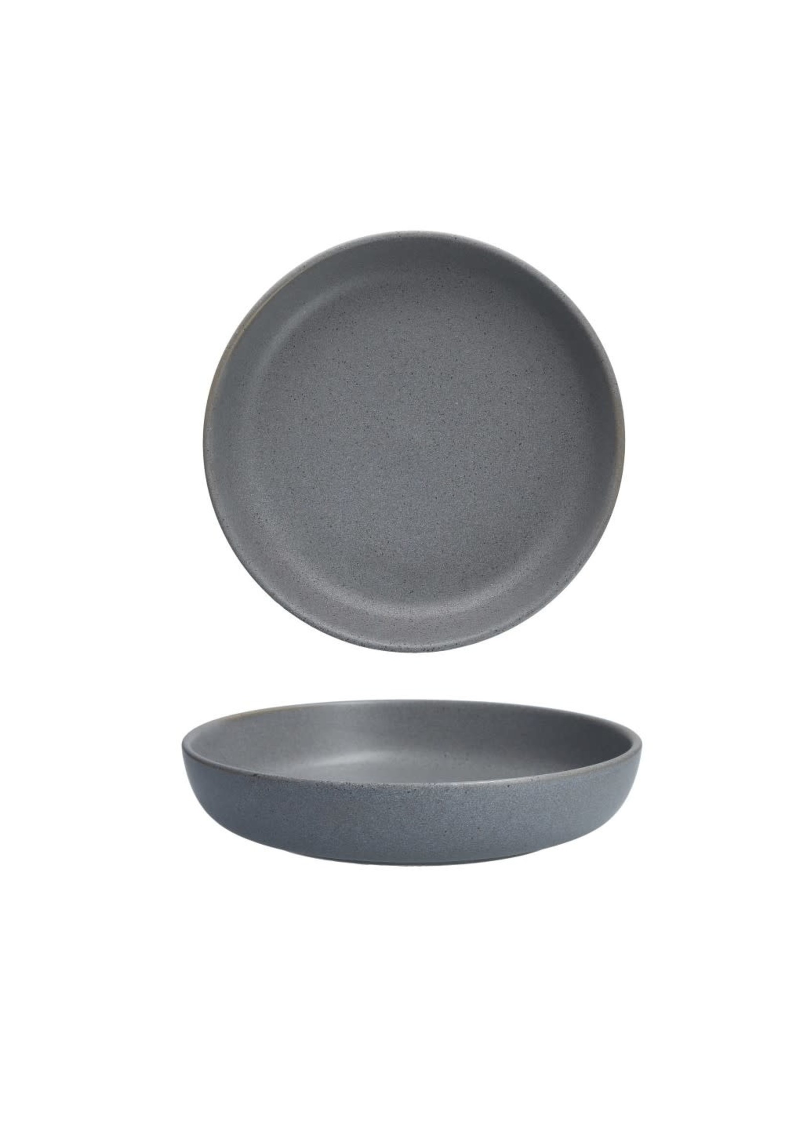 Fortessa Sound Coupe Pasta Bowl 8.5" Cement