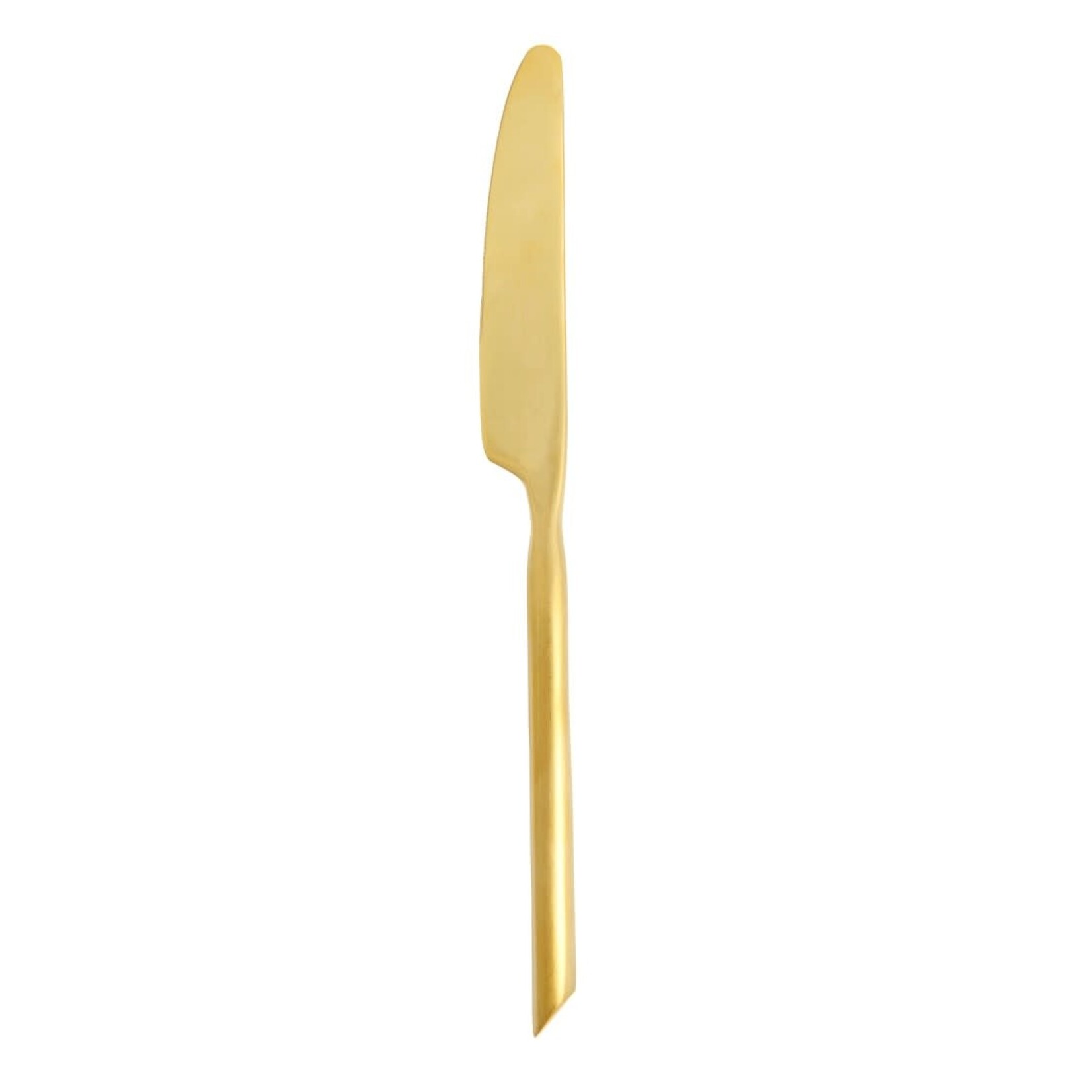 Fortessa Capri Table Knife 9" Brushed Gold