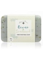 Echo France Soap Paper Band Ocean & Seaweed 200g Soap