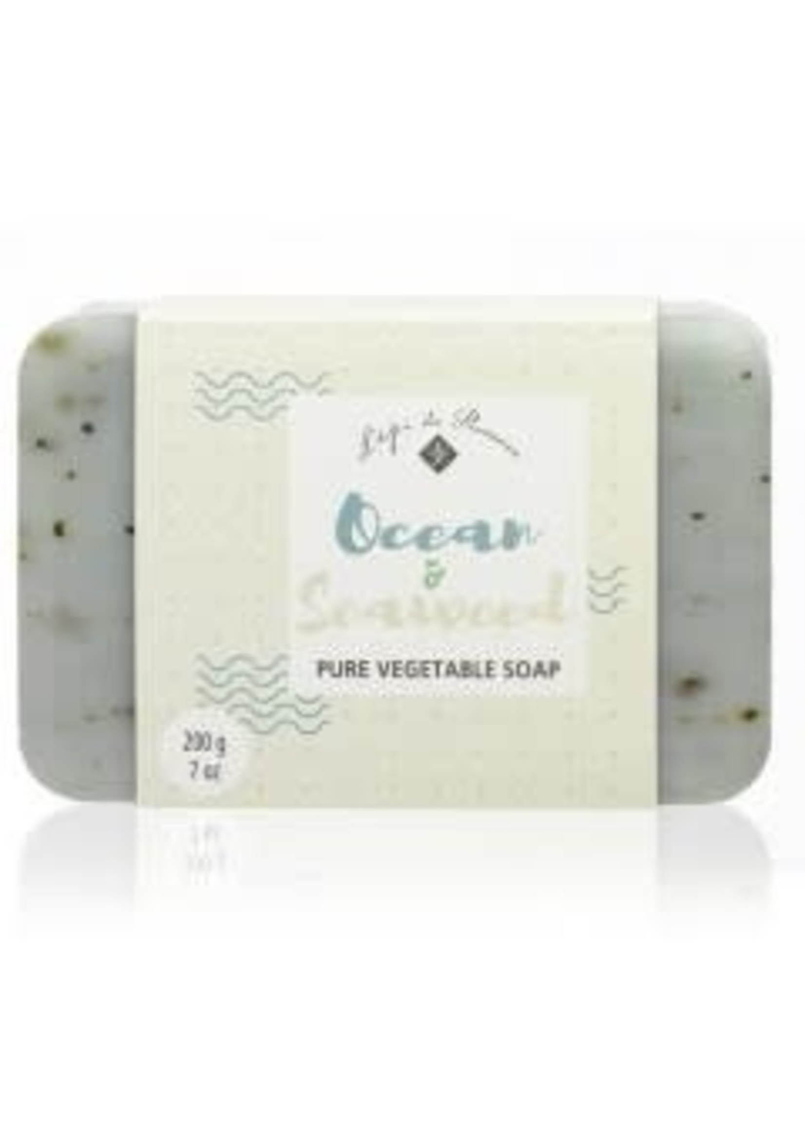 Echo France Soap Paper Band Ocean & Seaweed 200g Soap