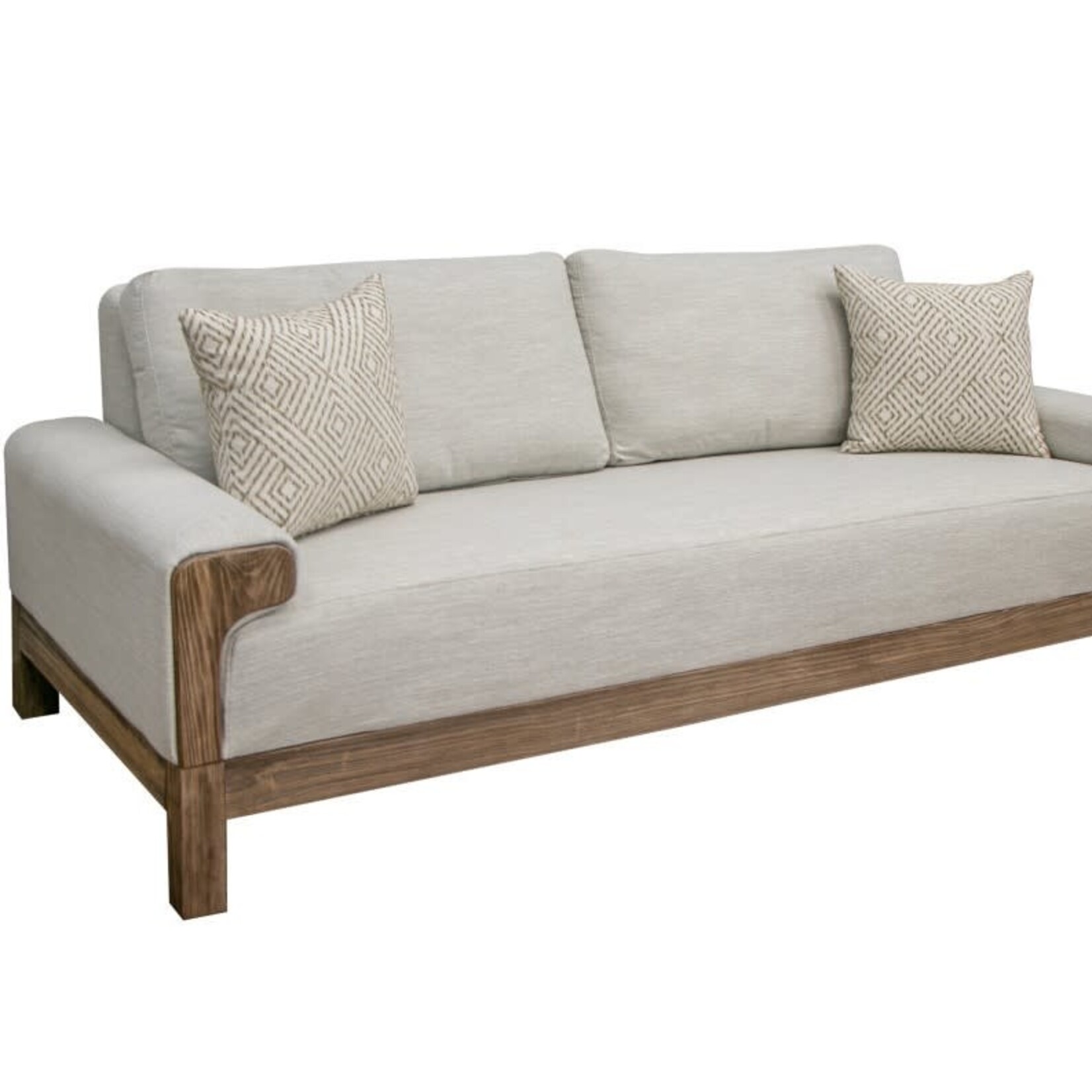 International Furniture Direct IUP966-SOF-131 Sedona Sofa Oyster