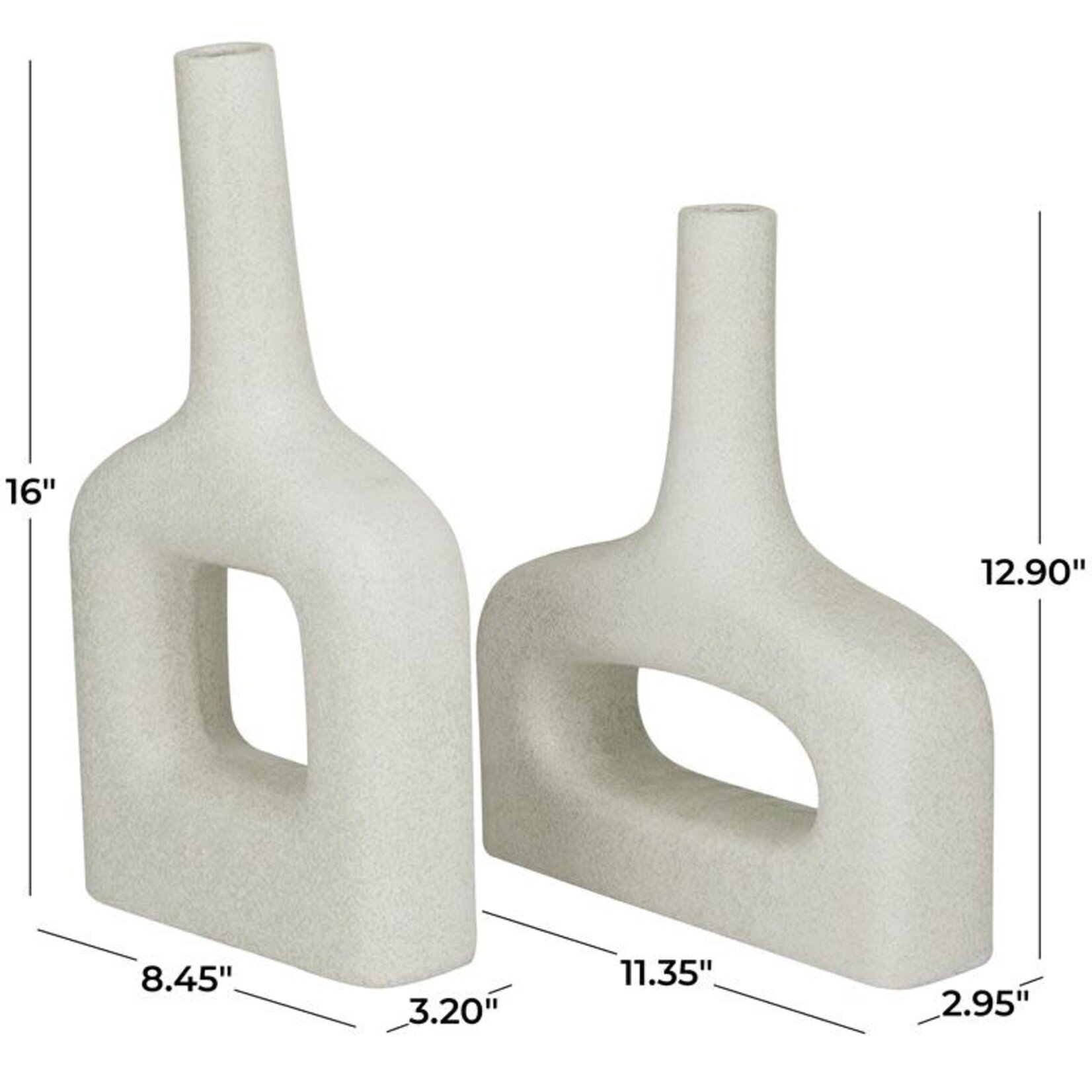 UMA Enterprises 30997S Ceramic Vase Small 13"