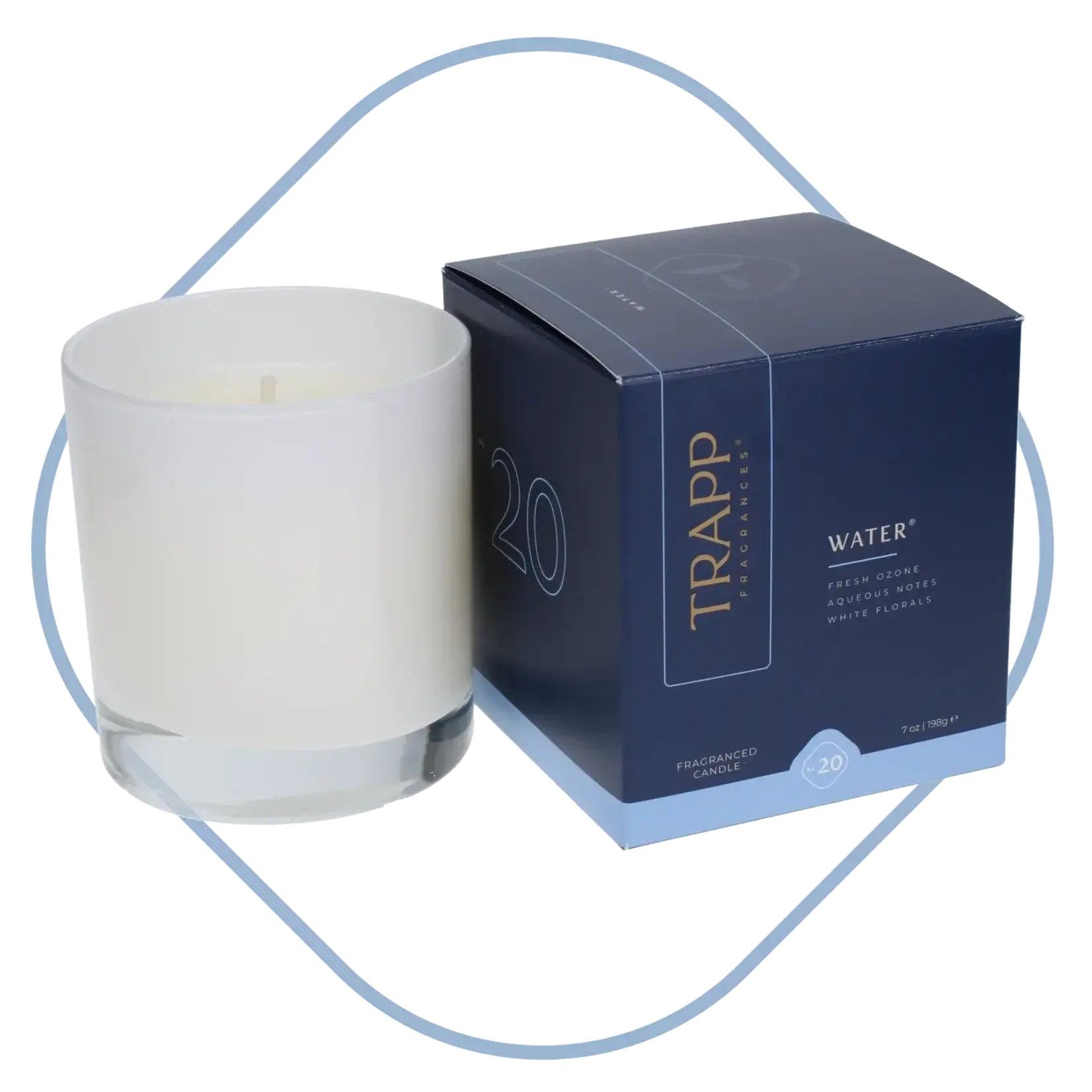 Trapp Candles No. 20 Water 7 oz. Poured Candle