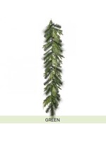 Regency International MTX71495-GRN 48" UV Bristle Pine W/NTRL Touch Evergreen Garland - Green