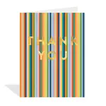 Halfpenny Postage HP21069ST  Thank You Stripes