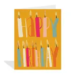 Halfpenny Postage HP23096CA   Happy Birthday Candles