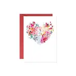Design Design Blooming Heart Greeting Card