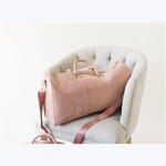 Young Incorporated Blush Crinkle Weekender Duffle Pink