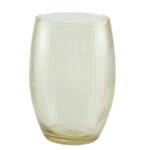 Canpol Manufactoring Ltd Cora Glass Vase Amber8x5.5 Made in Poland