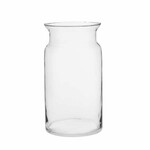 Canpol Manufactoring Ltd Large Glass Jar Vase Clear 11.5x6.25 Made in Poland