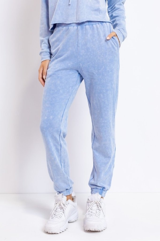 sky blue joggers