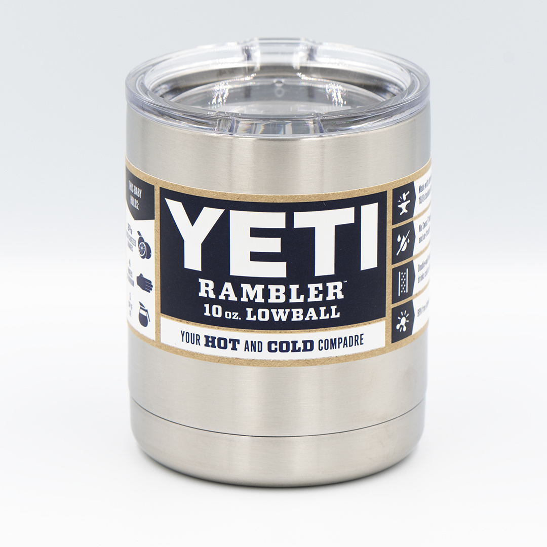 YETI Stainless Steel Vacuum Insulated Rambler 10 Lowball