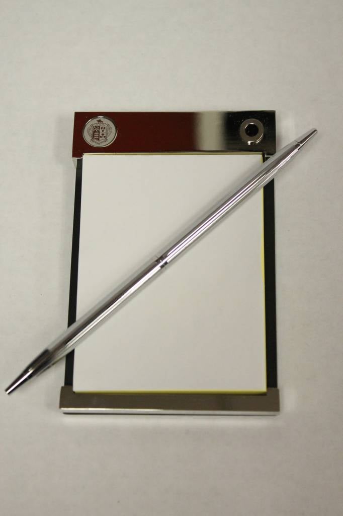 Note Pad Holder & Pen