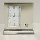 Clock - Silver Desk/Mantle Alarm (19A-S)