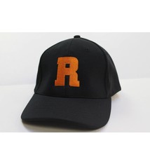 Ball Cap with Orange R