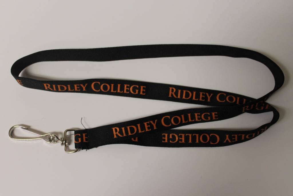 LANYARD- ORANGE AND BLACK