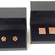 Earrings - Orange and Black