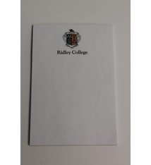 Notepad with crest