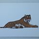 Tiger Greeting Card - 5.5" x 4"