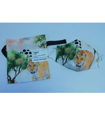 Tiger Mask with Satchel - Youth Size