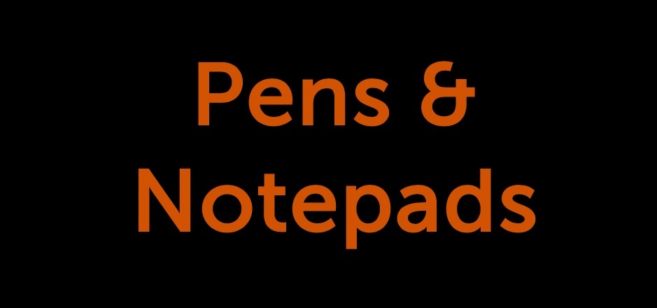 Pens & Notepads