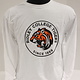 Long Sleeve White T-Shirt with Athletic Logo