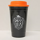 Black & Orange Travel Cup - 15oz