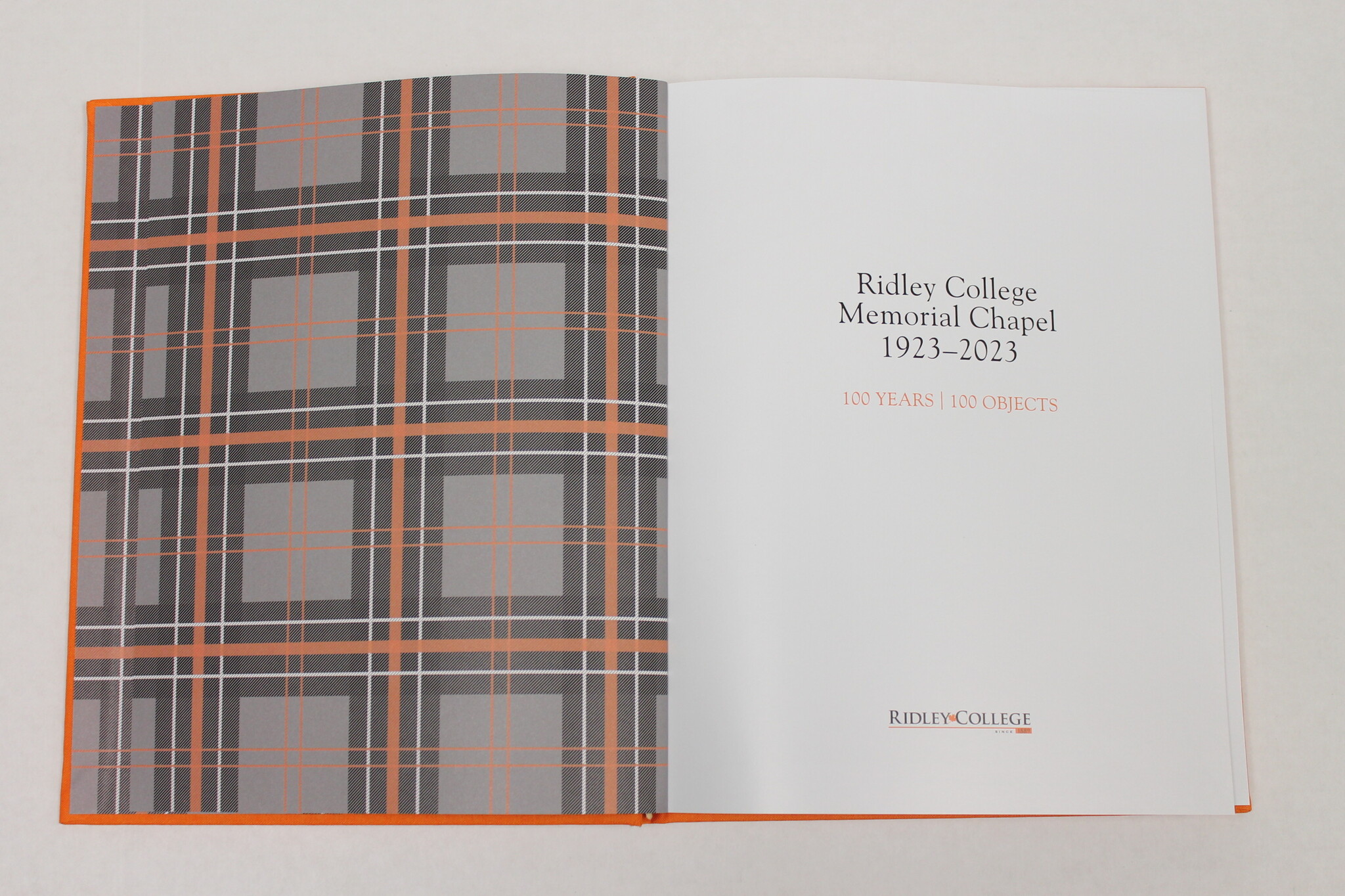 Ridley College Memorial Chapel Book