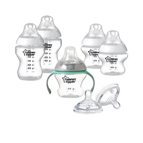 tommee tippee closer to nature bottle feeding starter kit