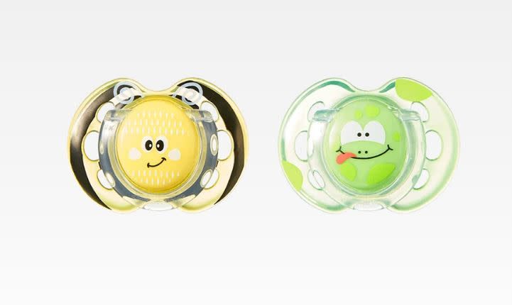 Tommee Tippee Tommee Tippee Closer To Nature Fun Style Soother (2Pk)