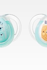 Tommee Tippee Tommee Tippee Closer To Nature Night Time Soother (2Pk)