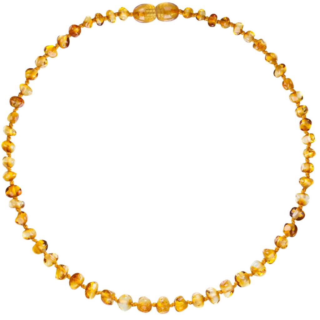 Bambeado Bambeado Natural Amber Necklace