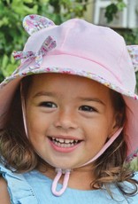 infant bucket hat with strap