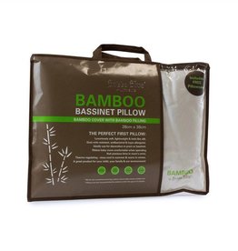 Bubba Blue Bubba Blue Bamboo White  Basinet Pillow  & Pillow Case