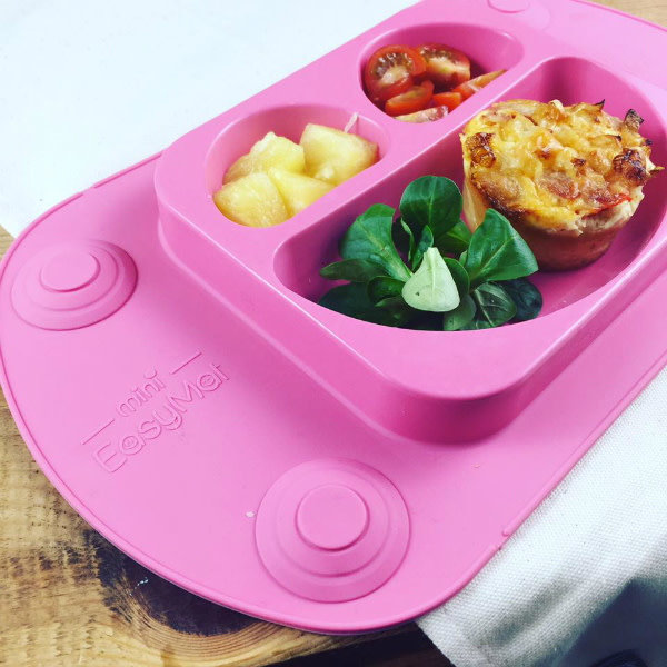 EasyTots Easymat Mini  (sectioned plate) 5 Points of Suction!