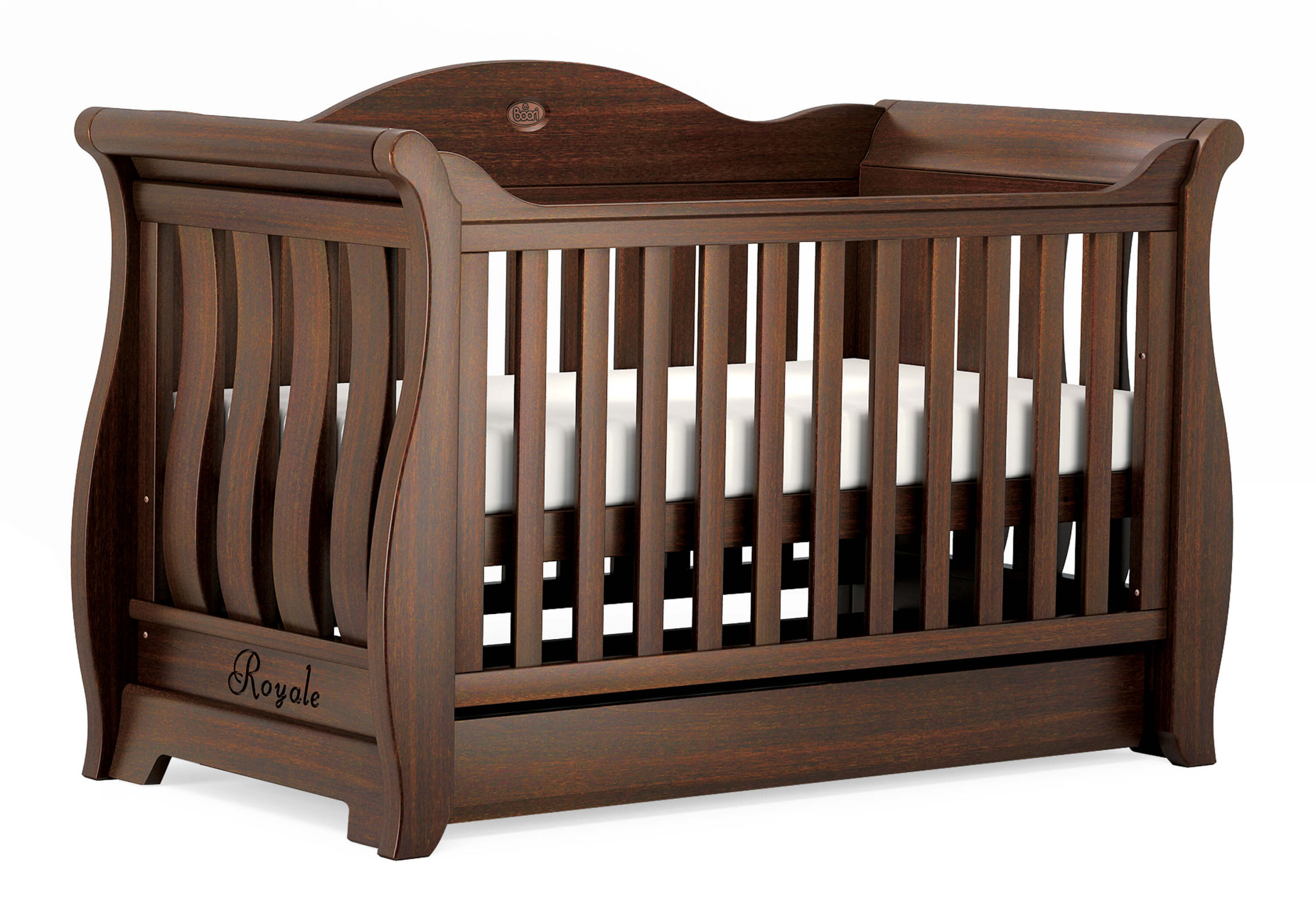 Boori Boori Sleigh Royale Cot Bed (excludes TGP)