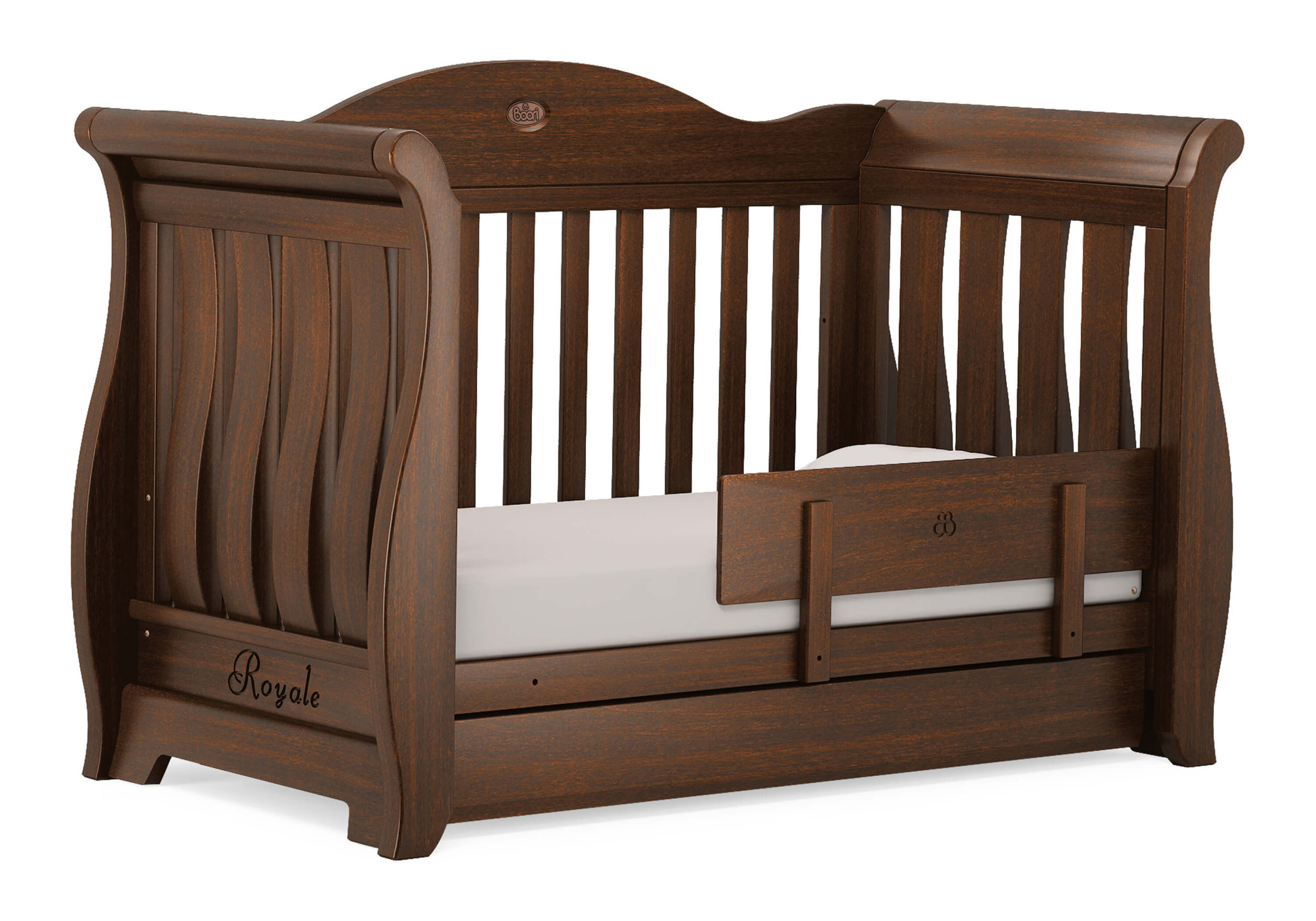 sleigh cot bed and mattress package