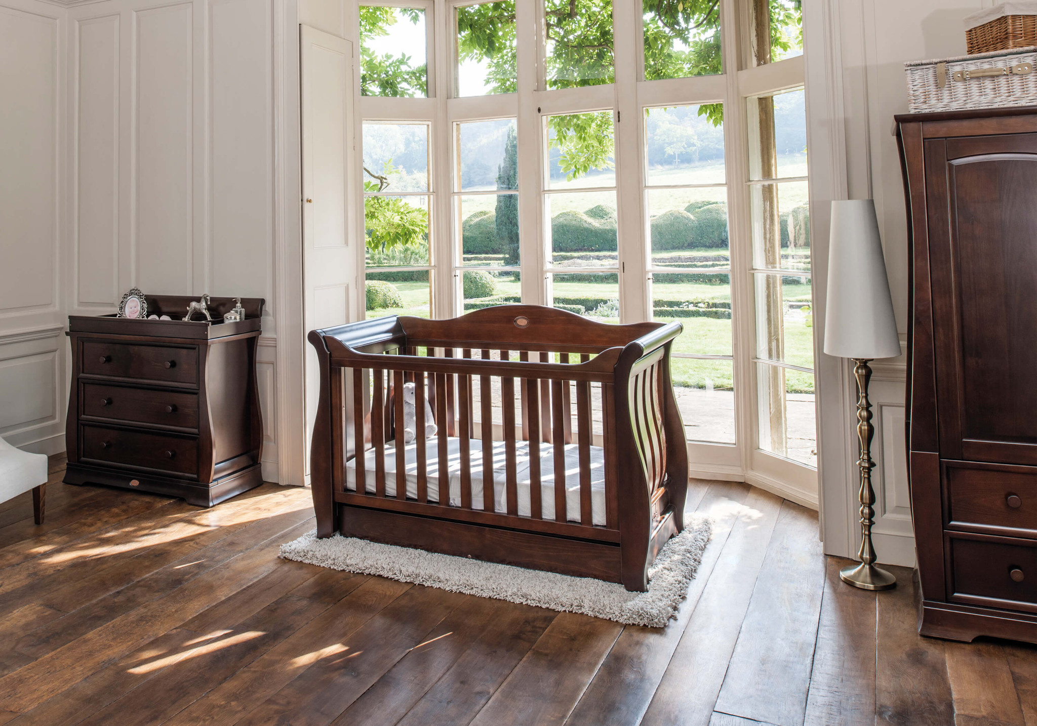 Boori Sleigh Royale Cot Bed - Sweet Lullabies